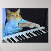 Keyboard Cat Wall Poster! Poster (Vorne)