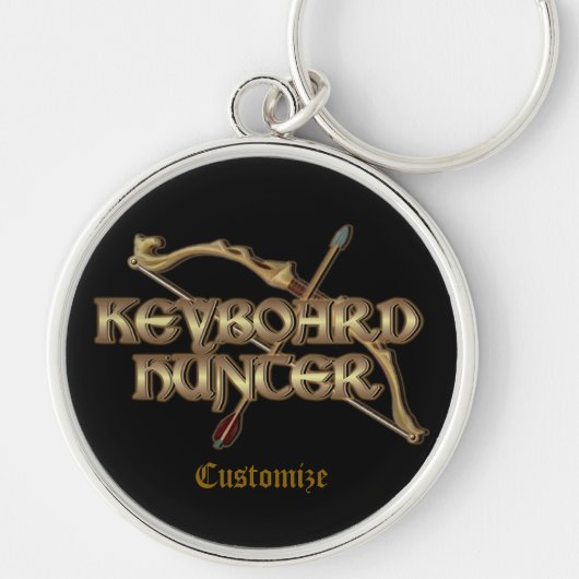 Keyboard Hunter MMORPG Key Chain Schlüsselanhänger (Vorne)