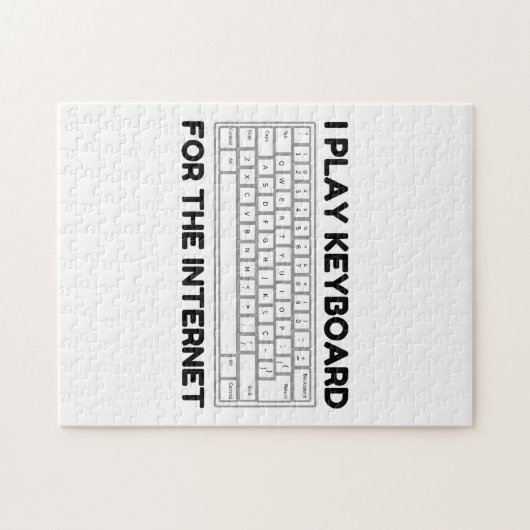 Keyboard Internet Puzzle (Horizontal)