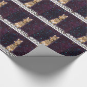 Keyboard-Katze schlägt wieder Geschenkpapier (Ecke)