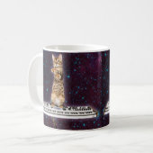 Keyboard-Katze schlägt wieder Kaffeetasse (Vorderseite Links)
