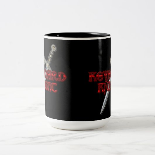 Keyboard Knight MMORPG-Tasse Zweifarbige Tasse (Mittel)