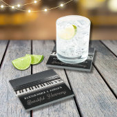 Keyboard Piano Elegant Unterhaltsam Glasuntersetzer