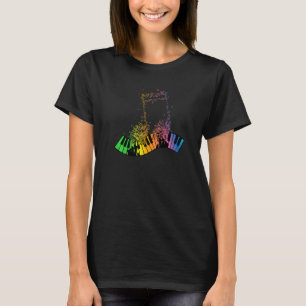 Keyboard Piano Player Musician Keyboarder Gag Ou T-Shirt