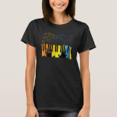 Keyboard Piano Player  Musician Keyboardist Gag Ou T-Shirt (Vorderseite)