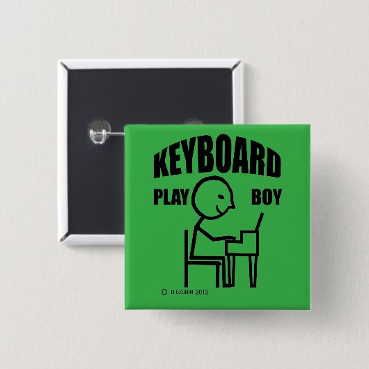 Keyboard Play Boy Button (Vorne & Hinten)