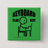 Keyboard Play Boy Button (Vorderseite)
