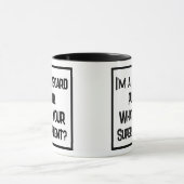 Keyboard Player Super Talent. Zwei Tone-Kaffee-Tas Tasse (Zentrum)