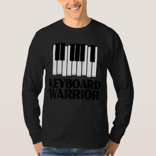 Keyboard Warrior Music Dj Synth Synthesizer T-Shirt