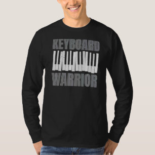 Keyboard Warrior Musical Instrument Musician Piani T-Shirt