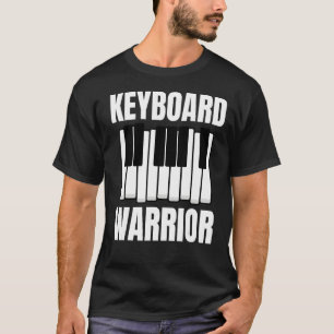 Keyboard Warrior Synth Music Producer Synthesizer T-Shirt