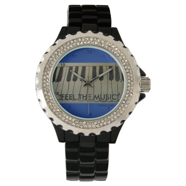 KEYBOARD WATCH ARMBANDUHR (Vorderseite)