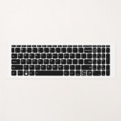 Keyboard Yogamatte (Vorderseite (Horizontal))