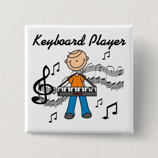 Keyboarder-Knopf Button (Vorderseite)