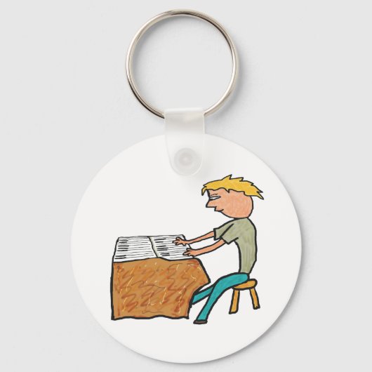 Keyboarder Schlüsselanhänger (Vorderseite)