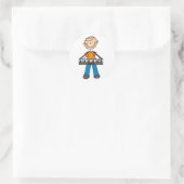Keyboarder-Sticker Aufkleber (Tasche)