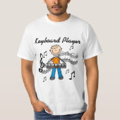 Keyboarder-T-Shirts und Geschenke T-Shirt (Vorderseite)