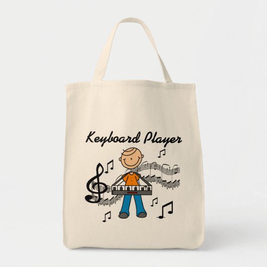 Keyboarder-T-Shirts und Geschenke Tragetasche (Vorne)
