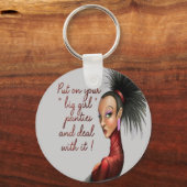 Keychain "Big Girls Panties" Schlüsselanhänger (Vorderseite)