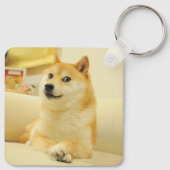 Keychain Doge Dog Me Double Sided Schlüsselanhänger (Rückseite)