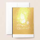 Keychain Folienkarte (Rückseite mit Umschlag)