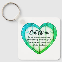 Keychain for When You’re a Cat Mom Again Schlüsselanhänger