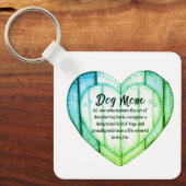 Keychain for When You’re a Dog Mom Again Schlüsselanhänger (Vorderseite)