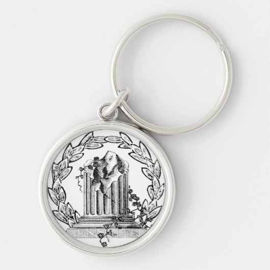 Keychain - Freemason’s Widow’s Symbol Schlüsselanhänger (Vorne)