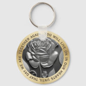 Keychain für benutzerdefinierte Foto-Memorial Schlüsselanhänger (Rückseite)