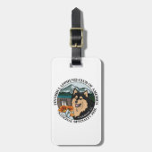 Keychain Gepäckanhänger (Vorderseite vertikal)