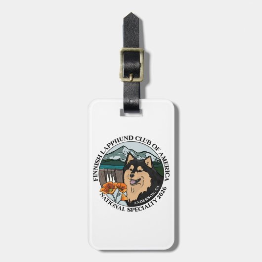 Keychain Gepäckanhänger (Vorderseite vertikal)