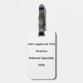 Keychain Gepäckanhänger (Rückseite vertikal)