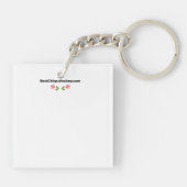 Keychain hockey gift does coach know schlüsselanhänger (Rückseite)