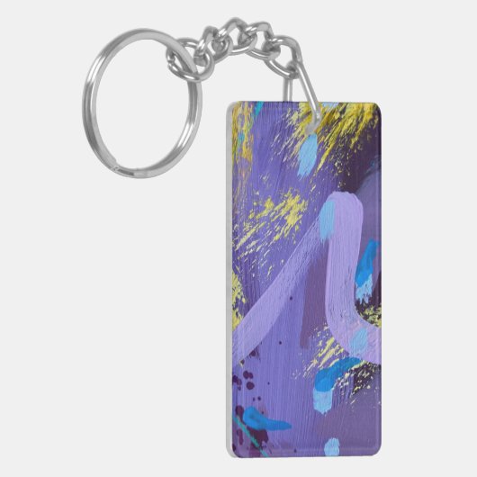 Keychain in Sparkler Design Schlüsselanhänger (Vorderseite links)