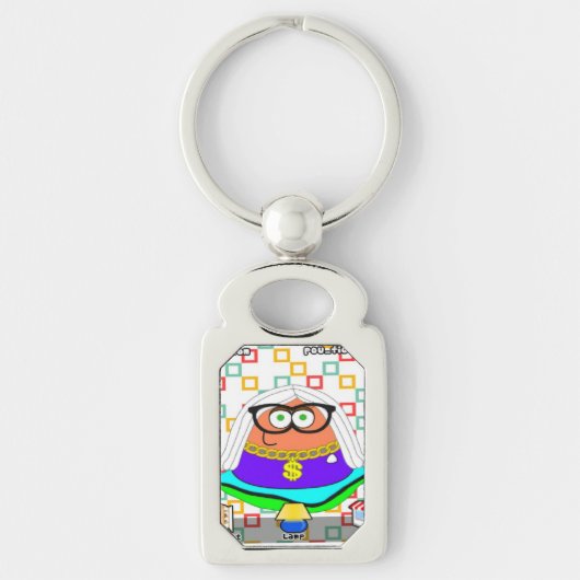 Keychain Pou Fiofofo Schlüsselanhänger (Vorderseite)