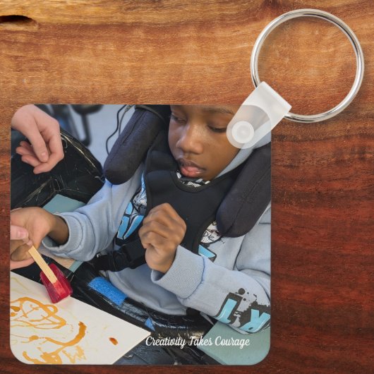 Keychain Schlüsselanhänger (Rückseite)