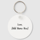 Keychain Schlüsselanhänger (Rückseite)