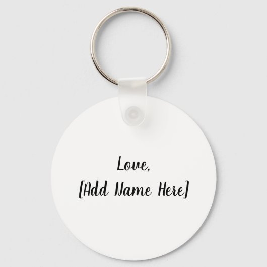 Keychain Schlüsselanhänger (Rückseite)