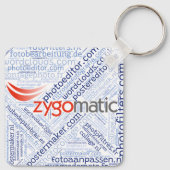 Keychain (square) schlüsselanhänger (Rückseite)