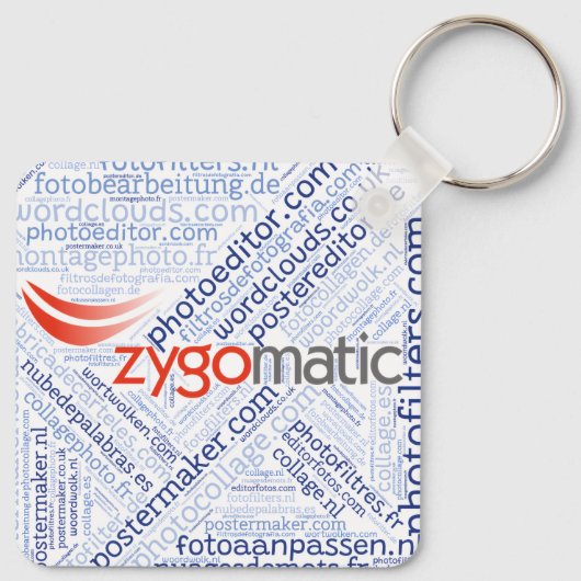 Keychain (square) schlüsselanhänger (Rückseite)