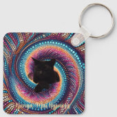 Keychain The Cat's Meow Schlüsselanhänger (Rückseite)