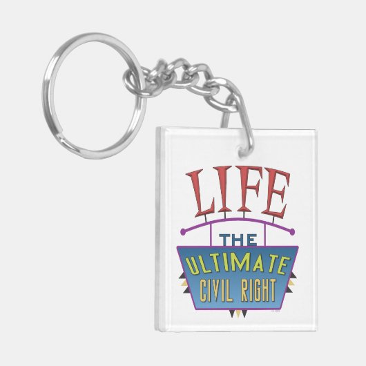 Keychain to promote life. schlüsselanhänger (Vorderseite links)