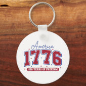 Keychain USA 250th Anniversary Patriotic Keychain Schlüsselanhänger (Vorderseite)