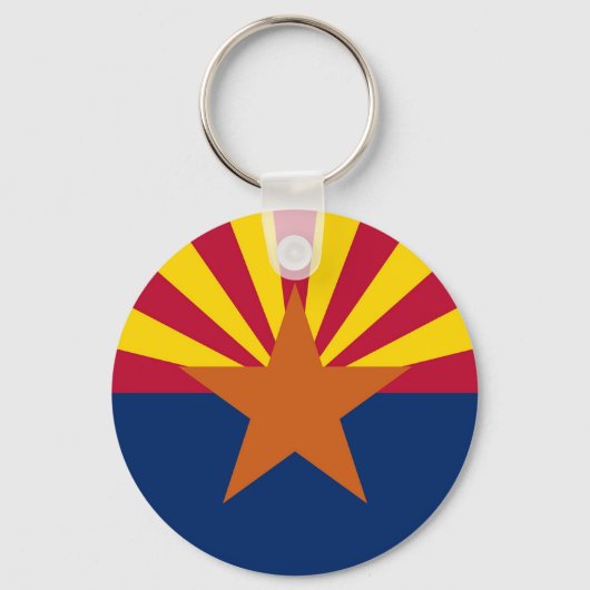 Keychain with Flag of Arizona State Schlüsselanhänger (Vorderseite)