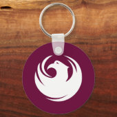 Keychain with Flag of Phoenix City, Arizona Schlüsselanhänger (Vorderseite)