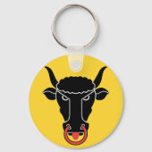 Keychain with Flag of Uri canton, Switzerland Schlüsselanhänger (Vorderseite)