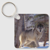 Keychain-Wolf Keychain Schlüsselanhänger (Vorderseite)