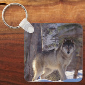 Keychain-Wolf Keychain Schlüsselanhänger (Vorderseite)