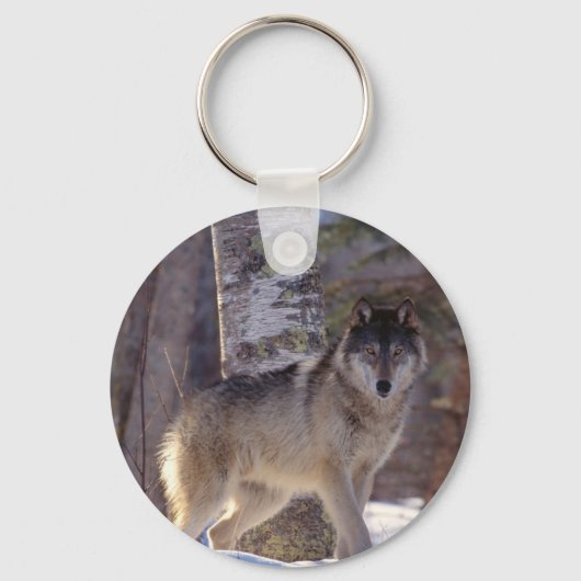 Keychain-Wolf Schlüsselanhänger (Vorderseite)