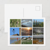Keyhaven Postkarte (Vorne/Hinten)